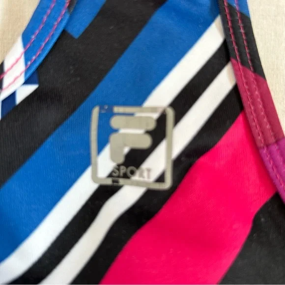 Fila Performance Padded Racerback Sports Bra Size XS - Picture 6 of 10